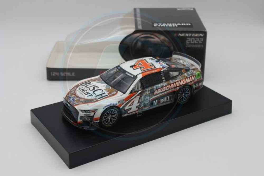 K Harvick Modellino Auto 1/24 HO Busch Light Beer Ford Mustang 23 | Die-Cast Da Collezione Con Livrea Busch Beer