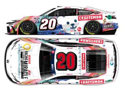 *Preorder* Christopher Bell 2026 Craftsman Racing For A Miracle 1:24 Elite Nascar Diecast Christopher Bell, Nascar Diecast, 2026 Nascar Diecast, 1:24 Scale Diecast, pre order diecast, Elite