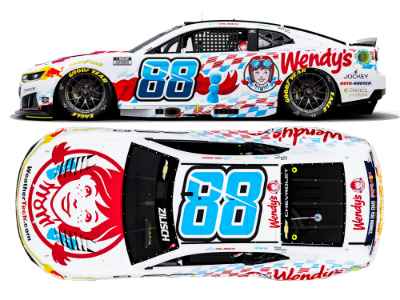 *Preorder* Connor Zilisch 2026 Wendys 1:24 Elite Nascar Diecast - FOIL NUMBER DIECAST Connor Zilisch, Nascar Diecast, 2026 Nascar Diecast, 1:24 Scale Diecast, pre order diecast, Elite