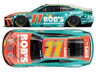 *Preorder* Denny Hamlin 2026 Bobs Discount Furniture Patriotic 1:24 Elite Nascar Diecast Denny Hamlin, Nascar Diecast, 2026 Nascar Diecast, 1:24 Scale Diecast, pre order diecast, Elite