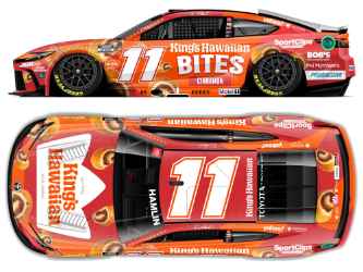 *Preorder* Denny Hamlin 2026 Kings Hawaiian Cinnamon Bites 1:24 Elite Nascar Diecast Denny Hamlin, Nascar Diecast, 2026 Nascar Diecast, 1:24 Scale Diecast, pre order diecast, Elite