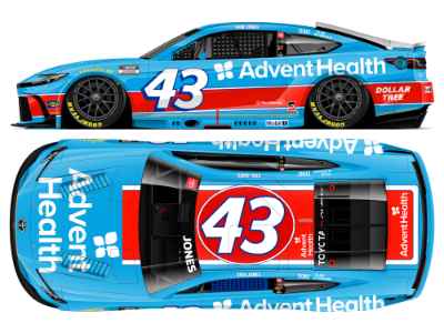 *Preorder* Erik Jones 2026 Adventhealth Throwback 1:24 Elite Nascar Diecast Erik Jones, Nascar Diecast, 2026 Nascar Diecast, 1:24 Scale Diecast, pre order diecast, Elite