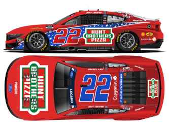 *Preorder* Joey Logano 2026 Hunt Brothers Pizza Red 1:24 Elite Nascar Diecast Joey Logano, Nascar Diecast, 2026 Nascar Diecast, 1:24 Scale Diecast, pre order diecast, Elite