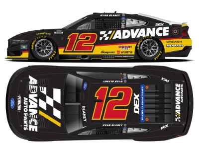 *Preorder* Ryan Blaney 2026 Advance Auto Parts 1:24 Elite FOIL Numbers Nascar Diecast Ryan Blaney, Nascar Diecast, 2026 Nascar Diecast, 1:24 Scale Diecast, pre order diecast, Elite