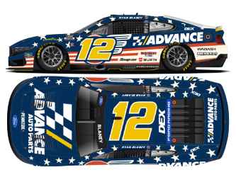 *Preorder* Ryan Blaney 2026 Advance Auto Parts Patriotic 1:24 Elite Nascar Diecast Ryan Blaney, Nascar Diecast, 2026 Nascar Diecast, 1:24 Scale Diecast, pre order diecast, Elite