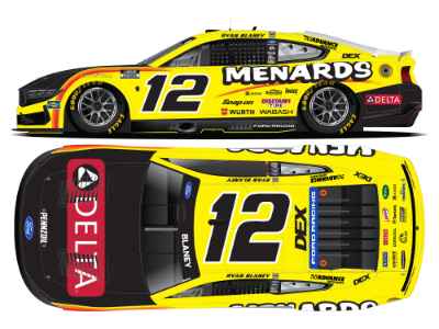 *Preorder* Ryan Blaney 2026 Menards/Delta 1:24 Elite Nascar Diecast Ryan Blaney, Nascar Diecast, 2026 Nascar Diecast, 1:24 Scale Diecast, pre order diecast, Elite
