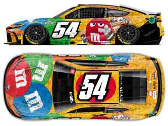 *Preorder* Ty Gibbs 2026 M&Ms Kyle Busch Tribute 1:24 Elite Nascar Diecast Ty Gibbs, Nascar Diecast, 2026 Nascar Diecast, 1:24 Scale Diecast, pre order diecast, Elite