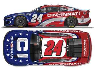 *Preorder* William Byron 2026 Cincinnati 1:24 Elite Nascar Diecast William Byron, Nascar Diecast, 2026 Nascar Diecast, 1:24 Scale Diecast, pre order diecast, Elite