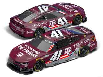 *Preorder* Cole Custer 2026 Texas A&M "Standing For America"  1:24 Elite Nascar Diecast Cole Custer, Nascar Diecast, 2026 Nascar Diecast, 1:24 Scale Diecast, pre order diecast, Elite